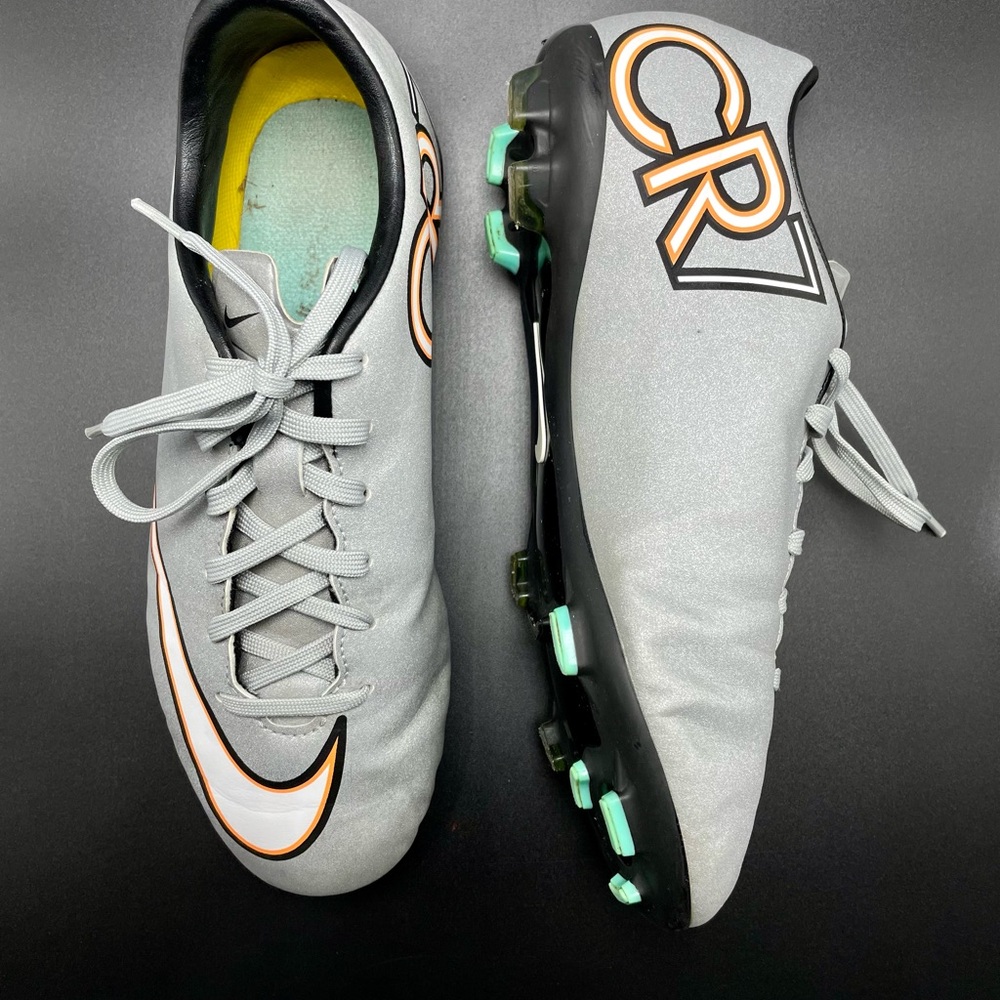 NIKE YOUTH JR MERCURIAL VAPOR X CR FG 684841 003 Size 5Y CR7